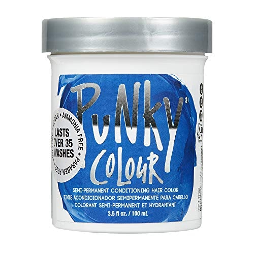 Tratamiento De Coloración Para El Cabello Punky Atlantic Blue 100ml Vegan - Venta Internacional. $444