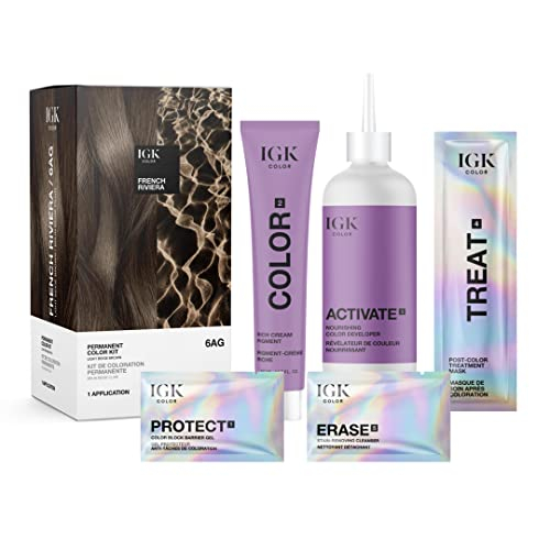 Foto 3 pulgar | Kit De Coloración Para El Cabello Igk Permanent Color French Riviera, 135 Ml - Venta Internacional.