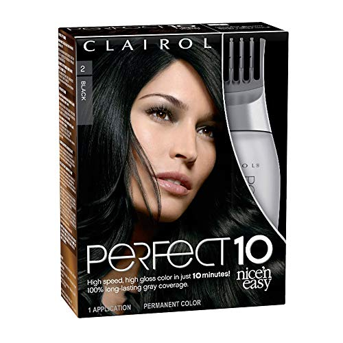 Foto 2 pulgar | Clairol Nice'n Easy Perfect 10 Tinte Permanente Para El Cabello, 2 Color De Cabello Negro, 1 Conteo - Venta Internacio