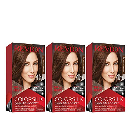 Foto 2 pulgar | Tinte Para El Cabello Revlon Colorsilk Beautiful Color 37 Dark Golden Bro - Venta Internacional.