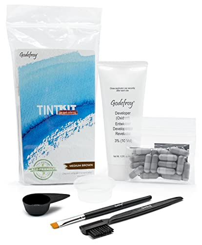 Foto 2 pulgar | Kit De Tinte Para Cabello Godefroy Professional Medium Brown - Venta Internacional.