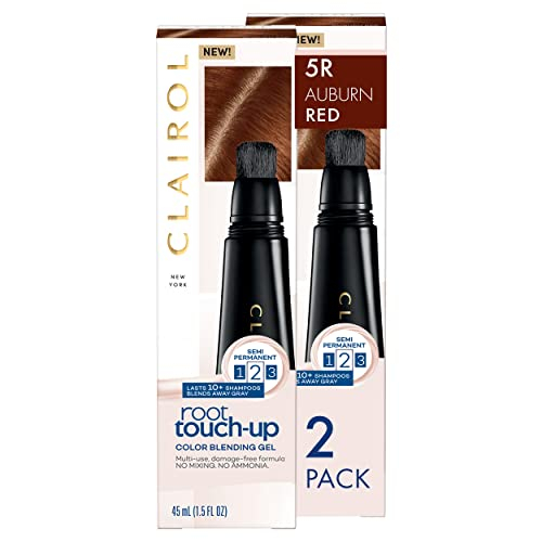 Foto 2 pulgar | Clairol Root Touch-up Gel Semipermanente Para La Mezcla De Color Del Cabello, 5r Rojo Auburn, 2 Count - Venta Intern