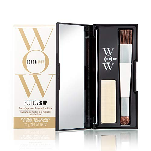 Color Wow Root Cover Up, Polvo De Retoque De Color De Cabello Todo El Día, Platino, 0.07 Onzas - Venta Internacional.