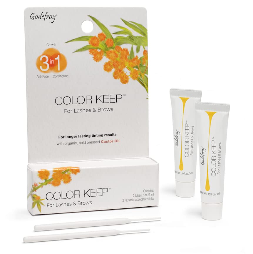 Tratamiento Para Cabello Y Pestañas Godefroy Color Keep For Lashes - Venta Internacional.