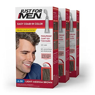 Foto 1 | Tinte Para El Cabello Solo Para Hombres, Fácil De Peinar, Color Marrón Claro Y Medio - Venta Internacional.