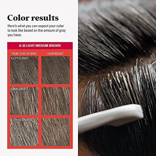 Foto 6 | Tinte Para El Cabello Solo Para Hombres, Fácil De Peinar, Color Marrón Claro Y Medio - Venta Internacional.