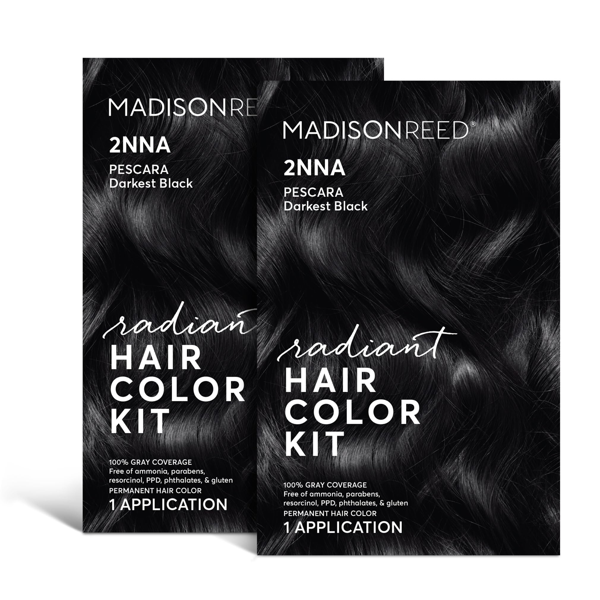 Kit De Coloración De Cabello Madison Reed Radiant Blackest Black - Venta Internacional.