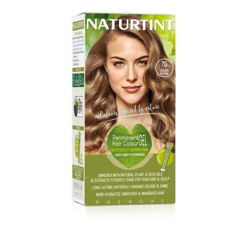 Tinte De Pelo Naturtint Permanent 7g, Rubio Dorado, Vegano - Venta Internacional. $663