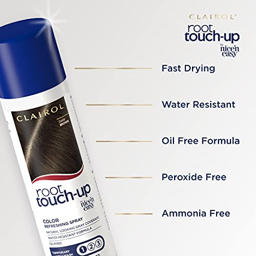 Foto 5 pulgar | Spray Para Teñir El Cabello Clairol Root Touch-up Black, Paquete De 1 - Venta Internacional.