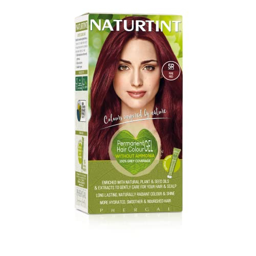 Tinte De Pelo Naturtint Permanent 9r Fire Red Sin Amoniaco Vega - Venta Internacional.