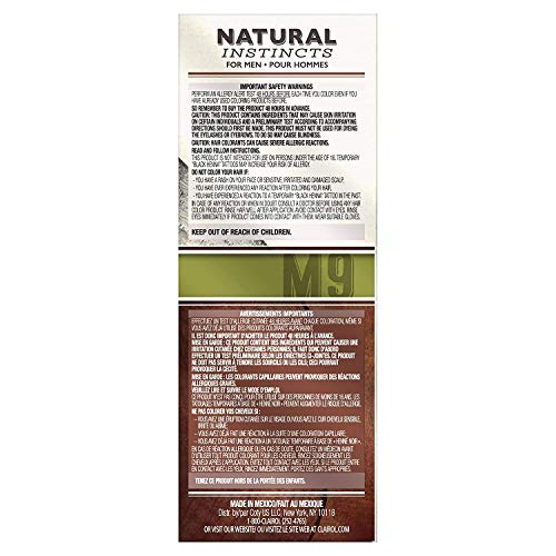 Foto 5 pulgar | Tinte Para Cabello Clairol Natural Instincts Para Hombre, Marrón Claro, Paquete De 3 - Venta Internacional.