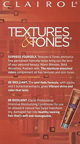 Foto 2 | Tinte Para El Cabello Clairol Textures And Tones, Burgundy - Venta Internacional.