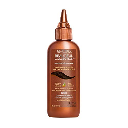 Foto 2 pulgar | Clairol Professional Beautiful Collection Color De Cabello, 12d Medium Ash Brown, 3 Oz - Venta Internacional.