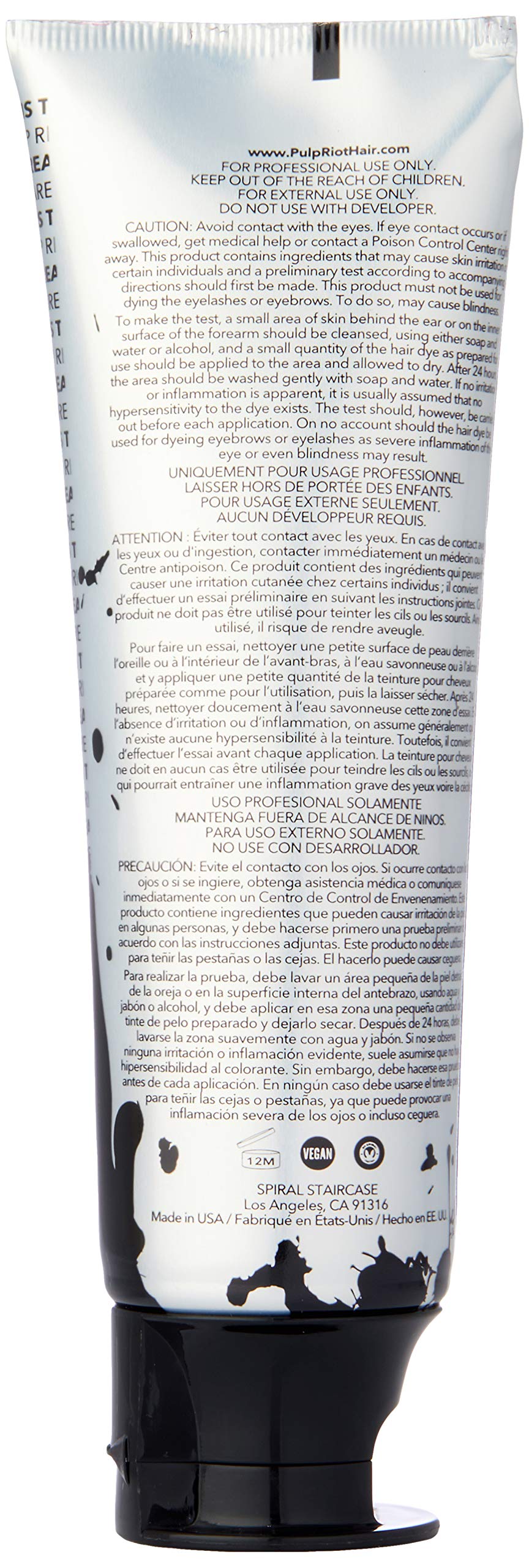 Foto 4 pulgar | Tinte De Pelo Pulp Riot Semipermanente Jam Violet 120 Ml Unisex - Venta Internacional.