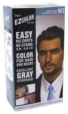 Tinte De Pelo Bigen Ez Color Para Hombre Real Darkest Brown X3 - Venta Internacional.