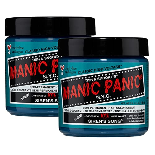 Foto 1 | Tinte Para El Cabello Manic Panic Sirens Song Classic, Paquete De 2 - Venta Internacional.
