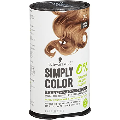 Foto 8 pulgar | Schwarzkopf Simply Color Color Cabello Permanente, 7.5 Marrón Almendra - Venta Internacional.