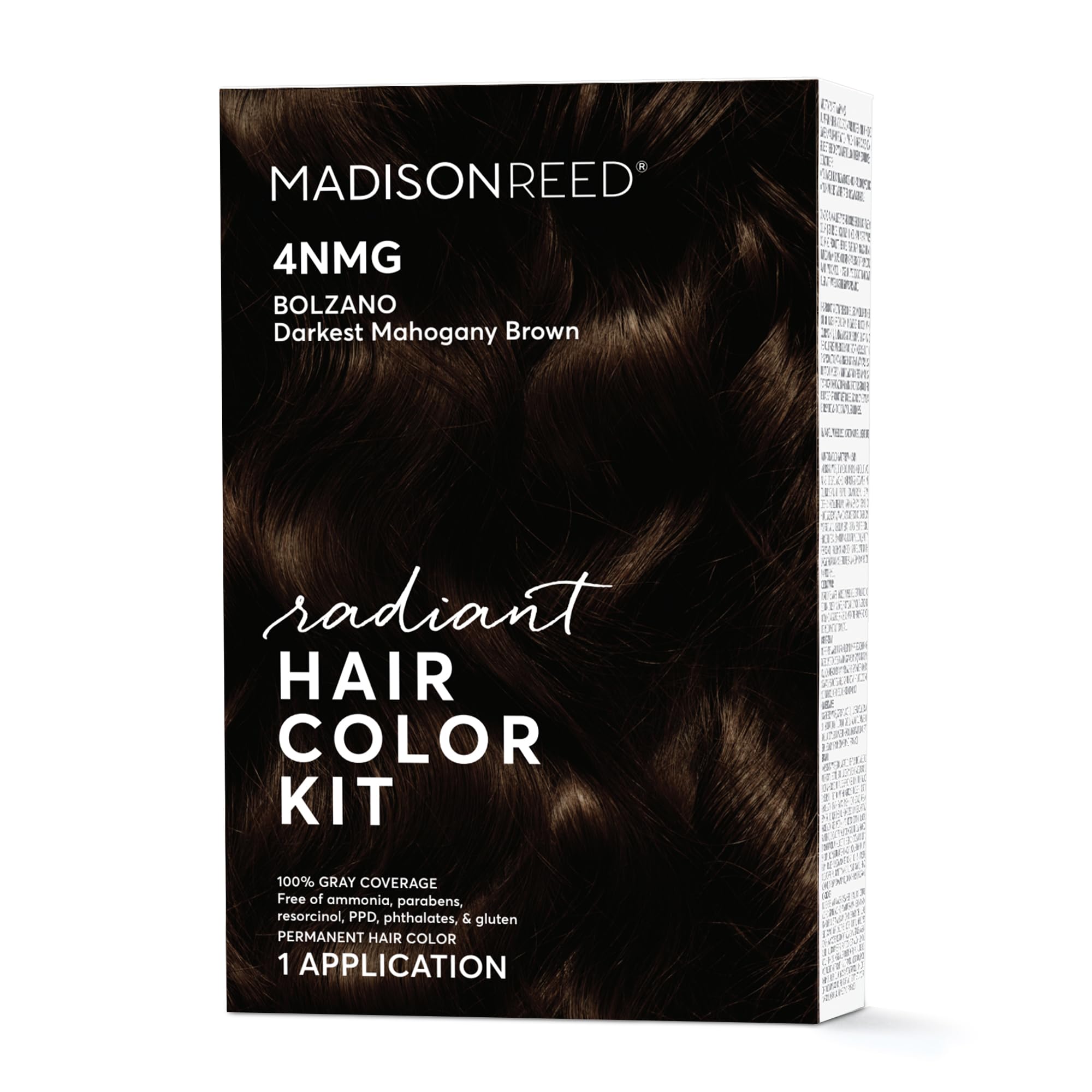 Kit De Coloración De Pelo Madison Reed Radiant Darkest Caoba Brown - Venta Internacional.