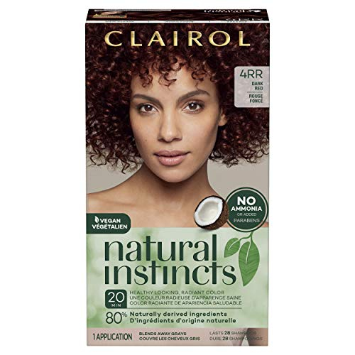 Foto 2 pulgar | Tinte Para El Cabello Clairol Natural Instincts Semipermanente 4rr Dark R - Venta Internacional.