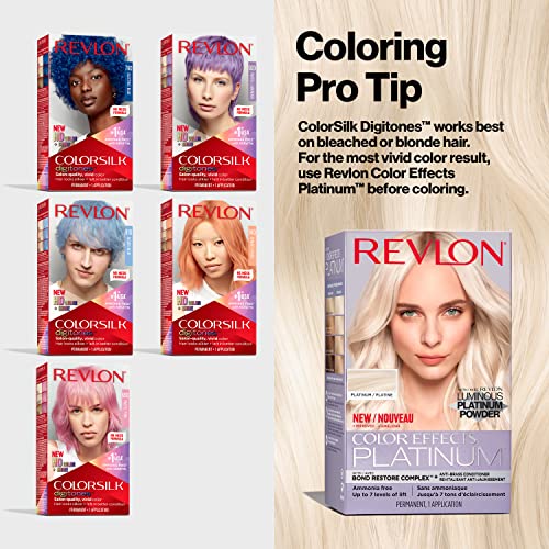 Foto 5 | Tinte De Pelo Revlon Colorsilk Digitones Permanent Con Queratina - Venta Internacional.