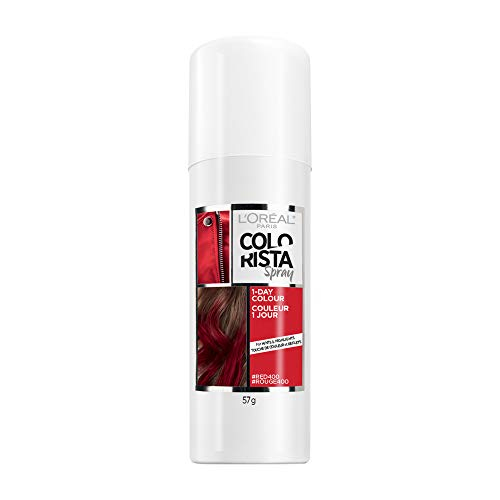 Foto 2 pulgar | Spray Para Teñir El Cabello L'oreal Paris Colorista, Lavable 1 Día, Rojo - Venta Internacional.