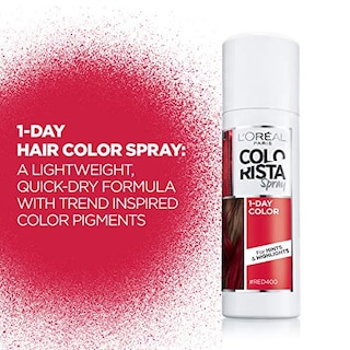 Foto 2 | Spray Para Teñir El Cabello L'oreal Paris Colorista, Lavable 1 Día, Rojo - Venta Internacional.