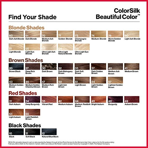 Foto 5 pulgar | Tinte Para El Cabello Revlon Colorsilk Beautiful Color Ash Brown - Venta Internacional.