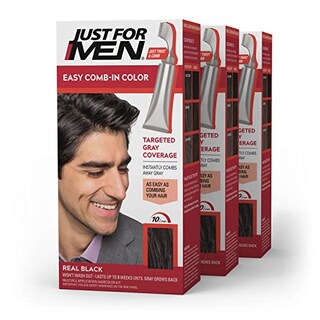 Foto 7 | Tinte Para El Cabello Easy Comin-in Color, Negro, Paquete De 3 - Venta Internacional.