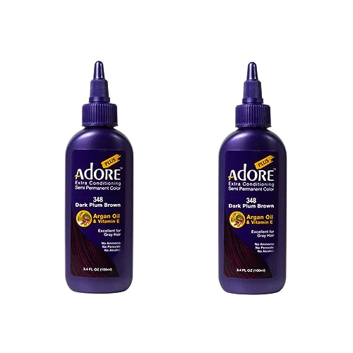 Foto 2 pulgar | Adore Plus #348 Marrón Ciruela Oscuro, 3.4 Fl Oz - Venta Internacional.
