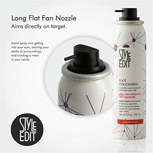 Foto 3 | Root Concealer Touch Up Spray Style Edit, Color Castaño/rojo, 60 Ml (pa) - Venta Internacional.