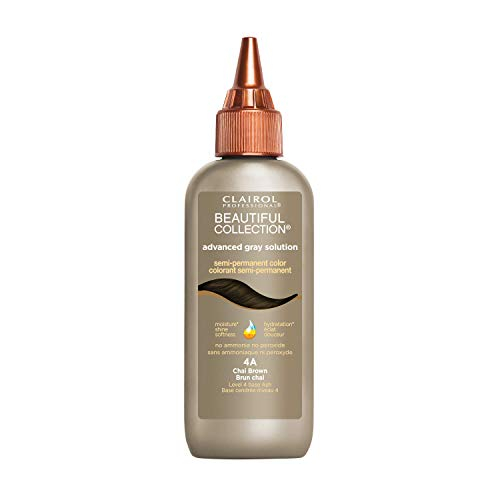 Clairol Professional Beautiful Advanced Gray Solutions 4a Chai Brown, 3 Oz - Venta Internacional.