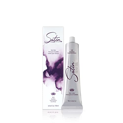 Color De Pelo Satinado, Colores De Moda Ultra Vivos, 1n, Neg - Venta Internacional.