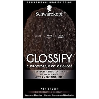 Foto 1 | Color Gloss Schwarzkopf Glossify Marrón Ceniza, 30 Lavados - Venta Internacional.