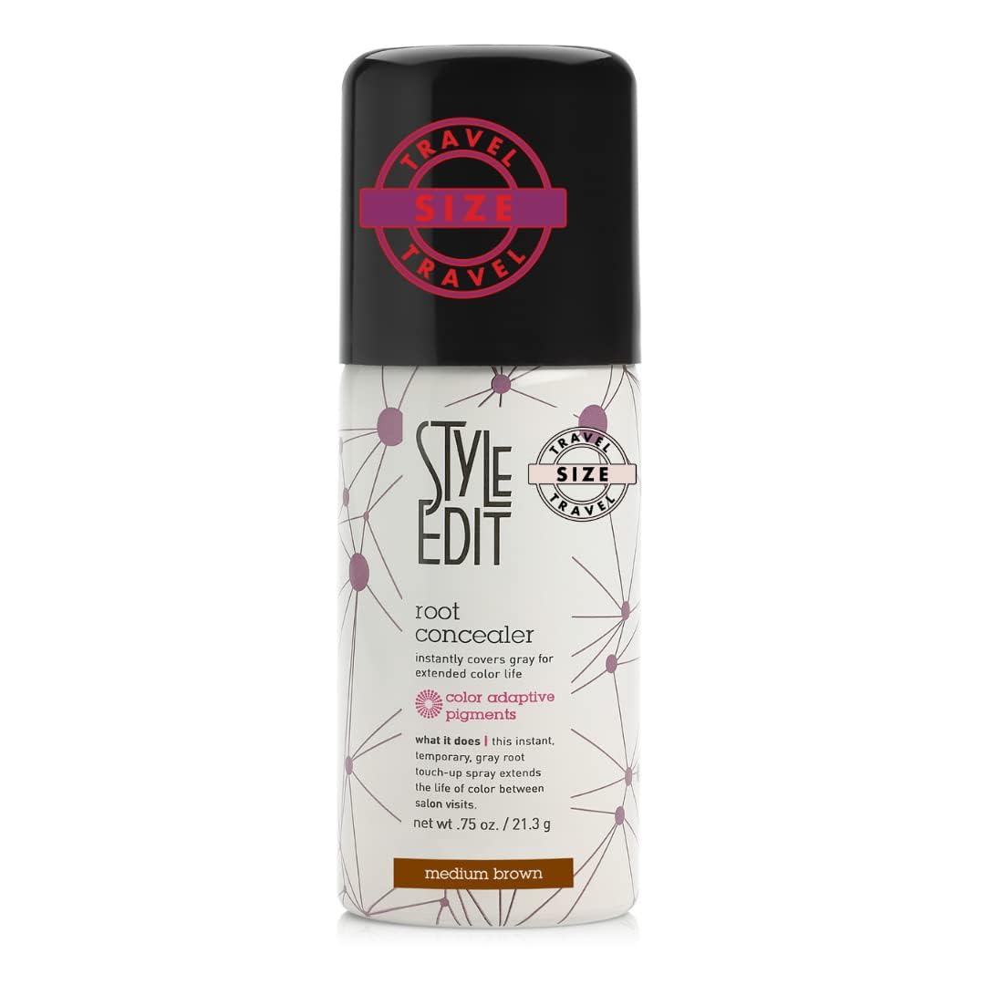 Foto 2 pulgar | Root Touch Up Spray Style Edit Para Cabello Castaño Medio - Venta Internacional.