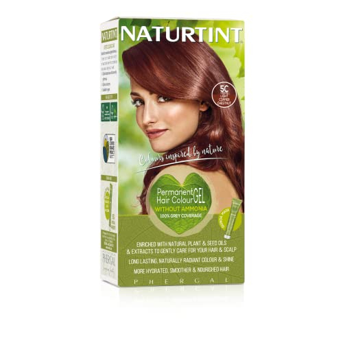 Foto 2 pulgar | Tinte De Pelo Naturtint Permanent 5c Light Copper Castnut X1 - Venta Internacional.