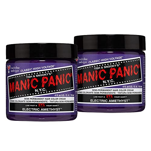 Foto 2 pulgar | Tinte Para El Cabello Manic Panic Electric Amethyst, Paquete De 2 - Venta Internacional.