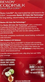 Foto 3 | Tinte Para El Cabello Revlon Colorsilk Dark Auburn 130 Ml - Venta Internacional.