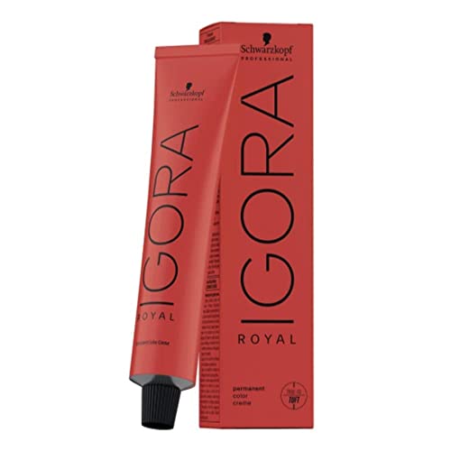 Tinte De Pelo Schwarzkopf Igora Royal Permanente Número 8-1  - Venta Internacional.