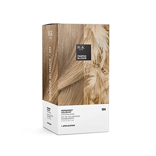 Foto 2 pulgar | Kit De Coloración Para El Cabello Igk Pampas Blonde 135 Ml - Venta Internacional.