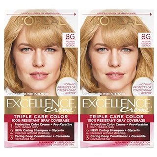 Foto 1 | Tinte De Pelo L'oreal Paris Excellence Golden Blonde 100 Ml X 2 - Venta Internacional.