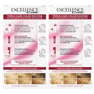 Foto 7 | Tinte De Pelo L'oreal Paris Excellence Golden Blonde 100 Ml X 2 - Venta Internacional.