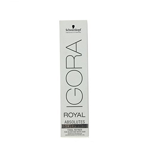 Schwarzkopf Igora Royal Absolutes Plateado Blanco Permanente - Venta Internacional.