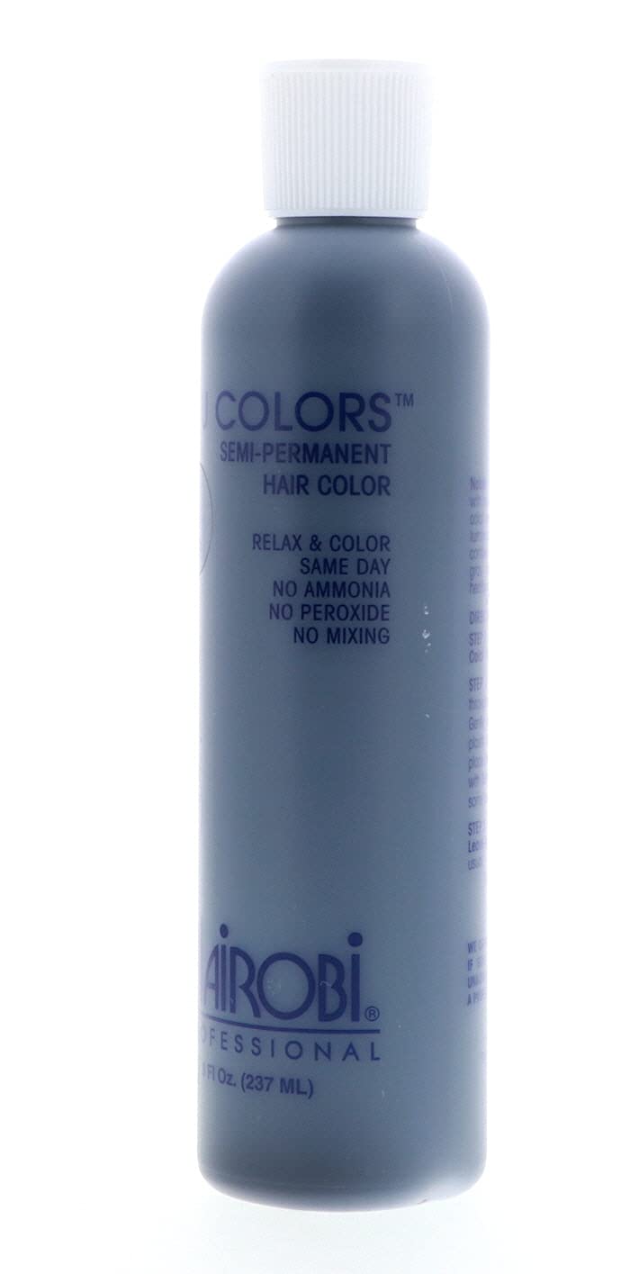 Foto 4 pulgar | Tinte de Pelo Nairobi Tru Colors Semipermanente Negro Puro 240 ml - Venta Internacional