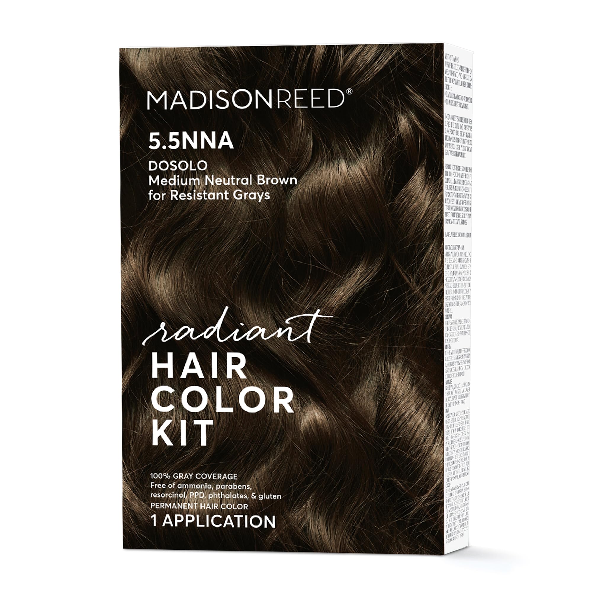 Kit de Coloración de Cabello Madison Reed Radiant Medium Neutral Brown - Venta Internacional