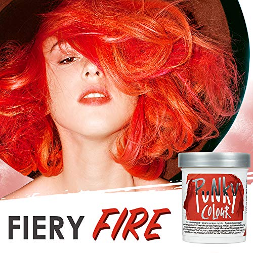 Foto 3 pulgar | Tinte Acondicionador De Cabello Semipermanente Punky Fire, A - Venta Internacional.