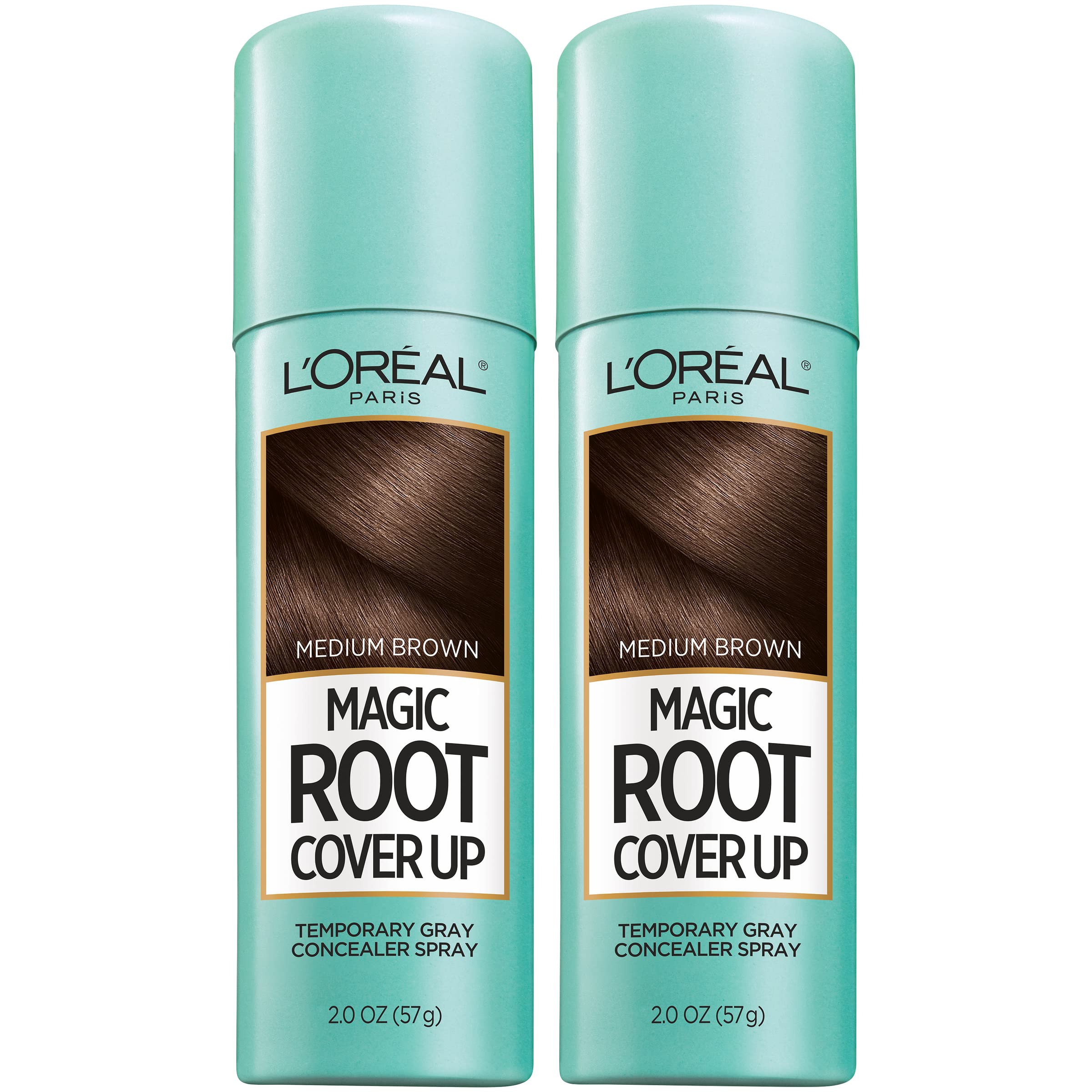 Corrector en Aerosol L'oreal Paris Magic Root Cover Up Marrón Medio - Venta Internacional