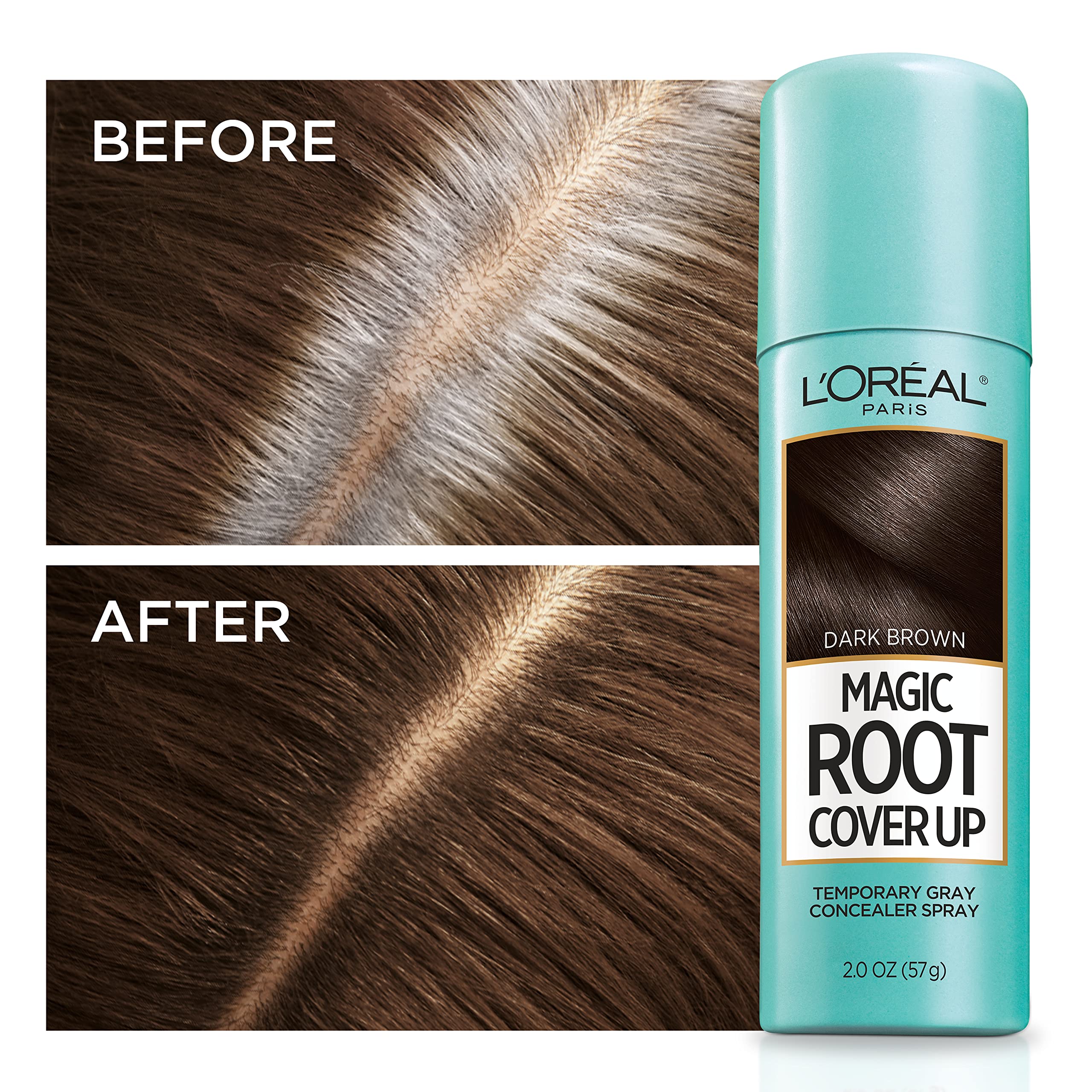 Foto 5 | Corrector en Aerosol L'oreal Paris Magic Root Cover Up Marrón Medio - Venta Internacional