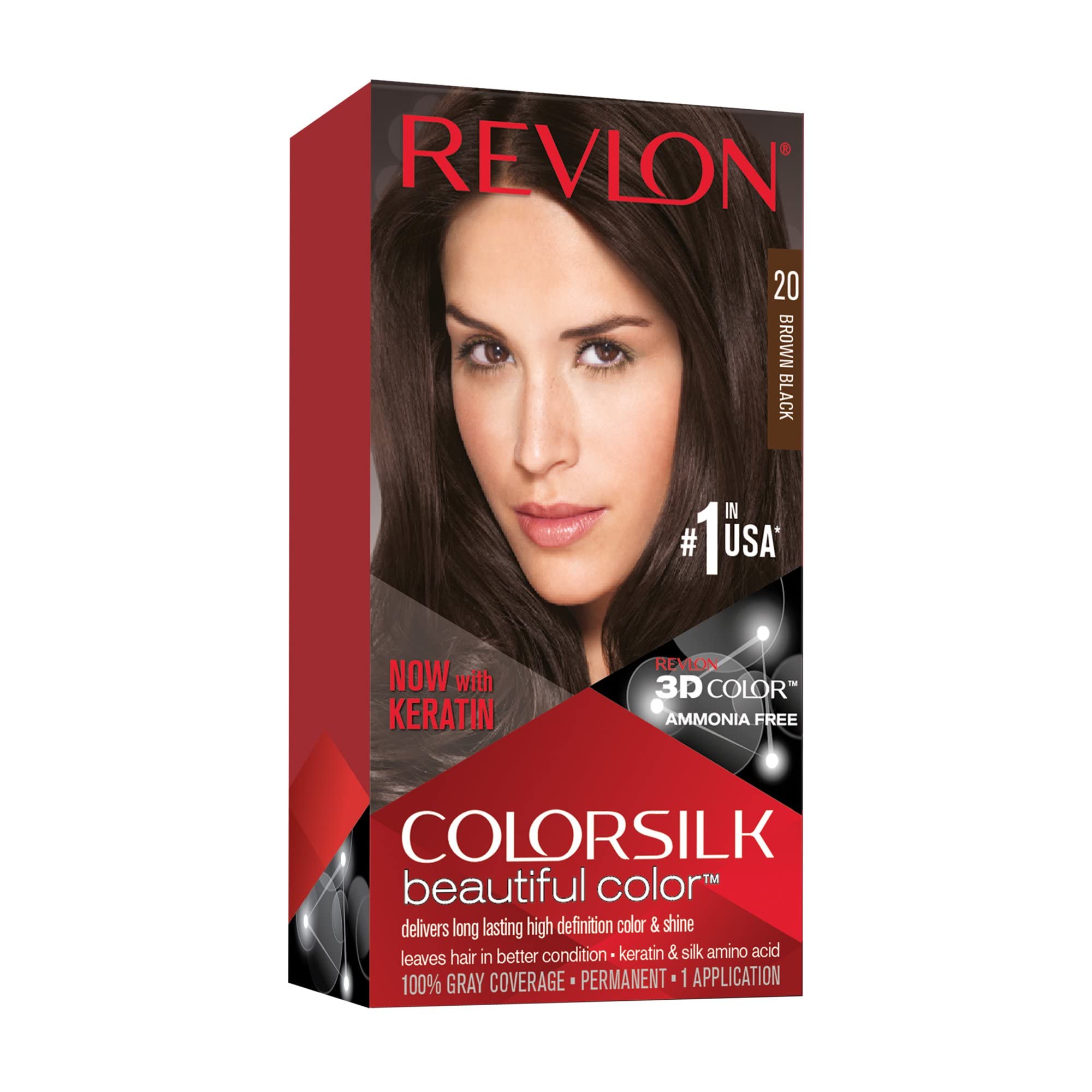 Foto 2 pulgar | Tinte para Cabello Revlon Colorsilk 20 9 Piezas- Venta Internacional