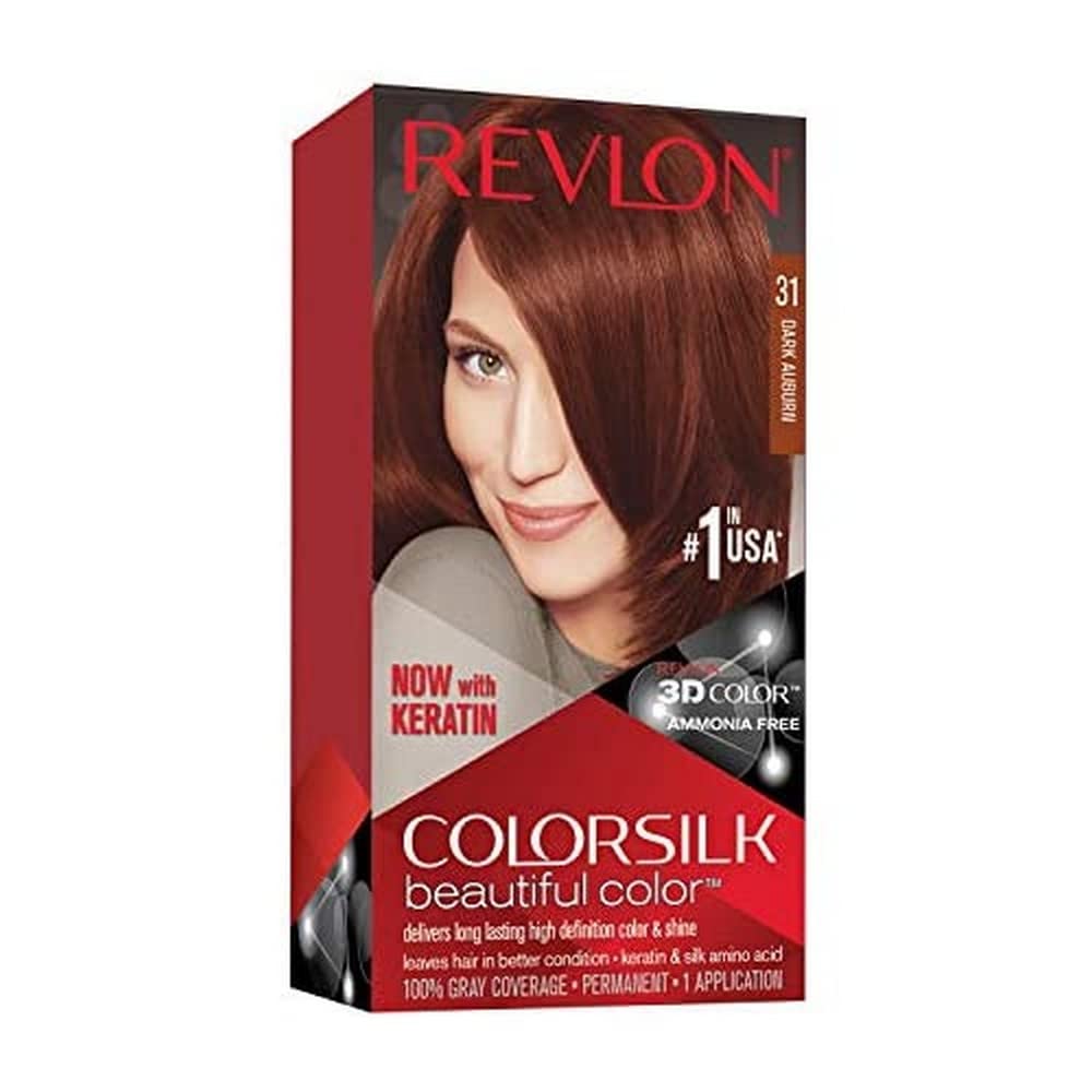 Foto 2 pulgar | Tinte de Pelo Revlon Colorsilk 31 Dark Auburn 130 ml - Venta Internacional
