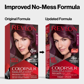 Foto 3 | Tinte de Pelo Revlon Colorsilk 31 Dark Auburn 130 ml - Venta Internacional